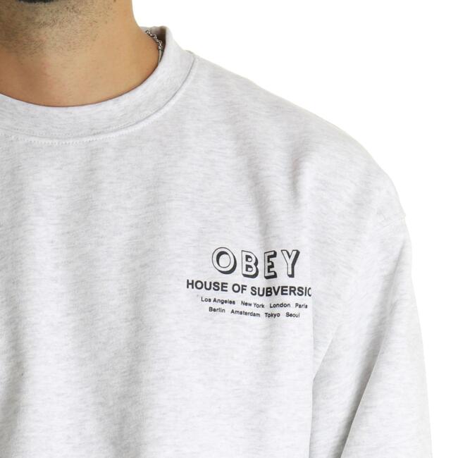 FELPA HOUSE OF SUBVERSION OBEY - Mad Fashion | img vers.650x/